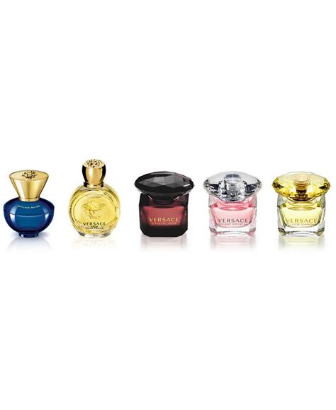 versace miniatures collection 5 piece set|versace mini perfume set boots.